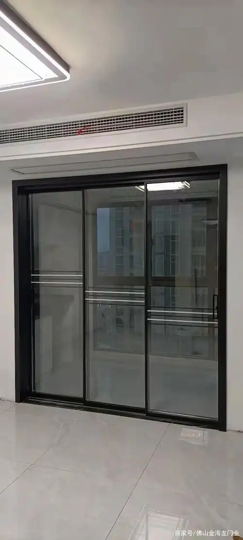 铝合金门窗厨房推拉门三联动吊趟门阳台中空玻璃移门爱林堡平开门