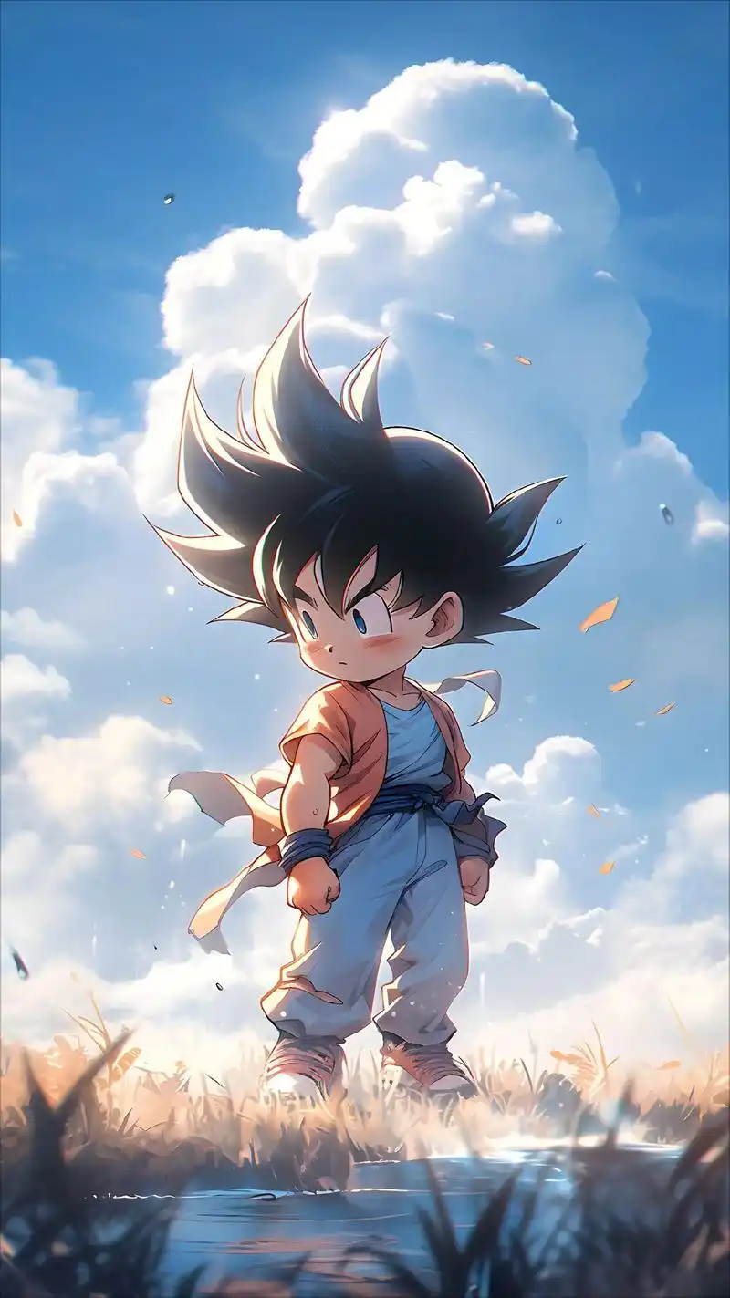 论可爱还得是小悟天.#龙珠 #悟天 - 抖音