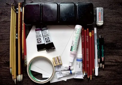 儿童插画专业教程-水彩工具材料介绍 - 设计文章 - 站酷(zcool)