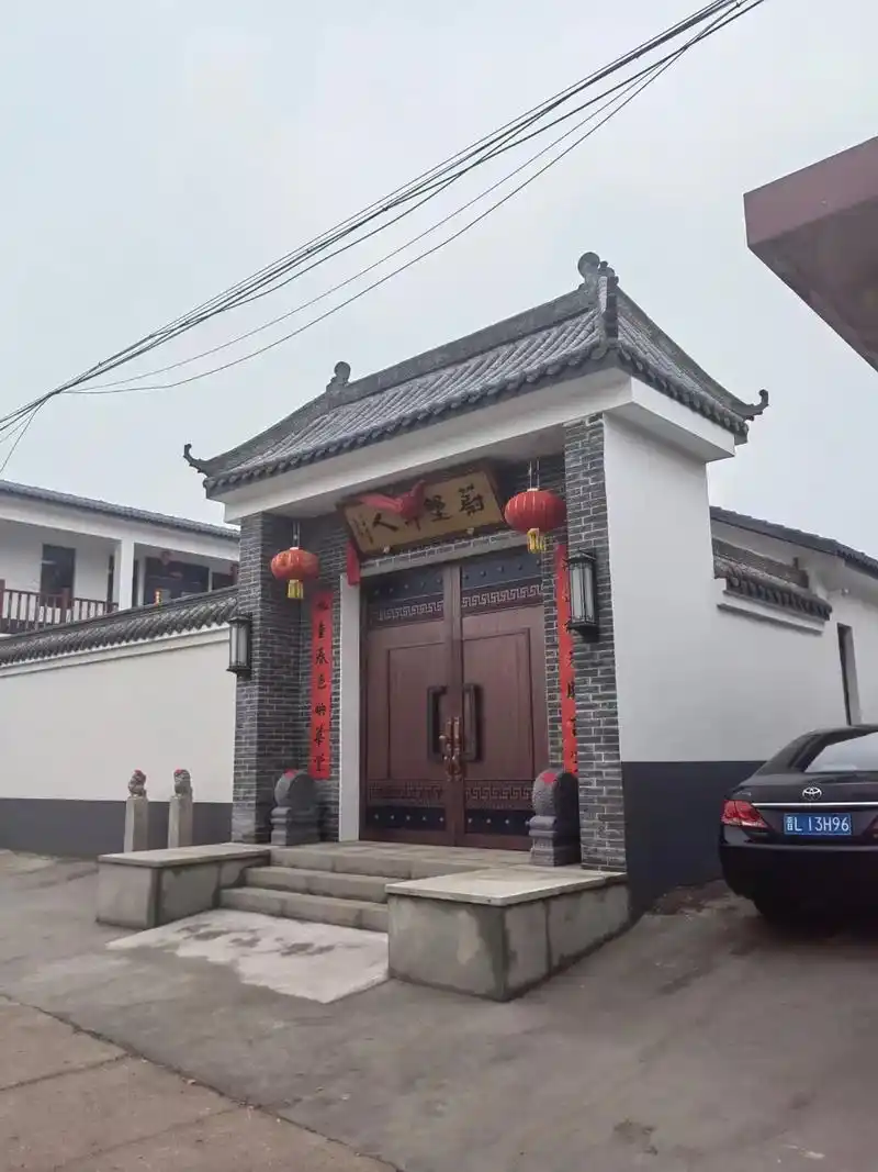 古建门楼实拍图#仿古一体瓦厂家 #青砖青瓦砖雕厂家 #古建青 - 抖音