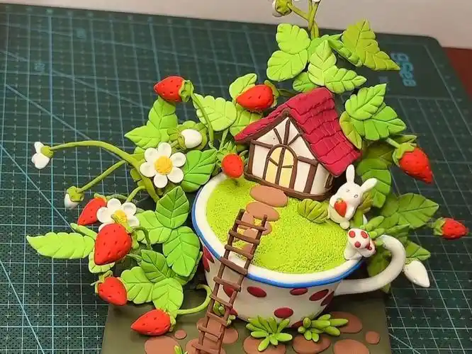 和我一起进入童话世界吧.超轻粘土手工制作教程