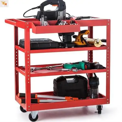 修车架摩托工具架子螺丝整理架维修车摆放汽修把手车子手推车加厚