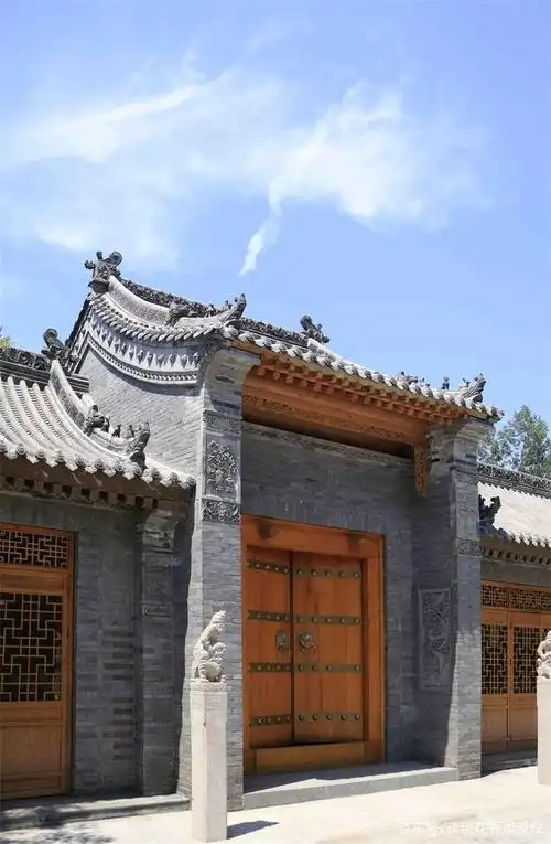 砖雕门楼,中式门楼的专属优雅