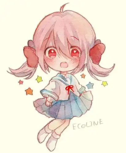 壁纸:动漫水粉画头像