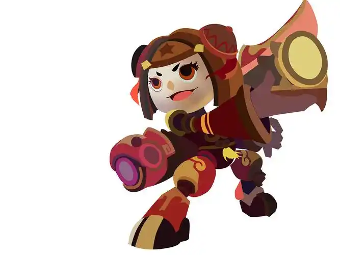 临摹-王者英雄鲁班