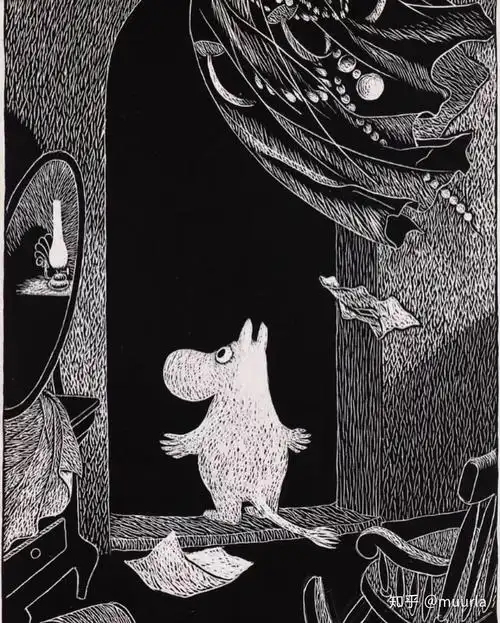 可爱的小白胖姆明~胖嘟嘟的姆明今天74岁了~!