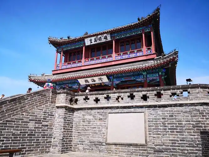 "澄海楼"是老龙头的制高点.