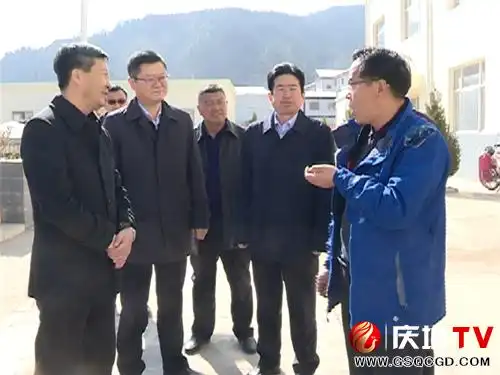 甘肃庆阳庆城县引黄入庆工程正式通水