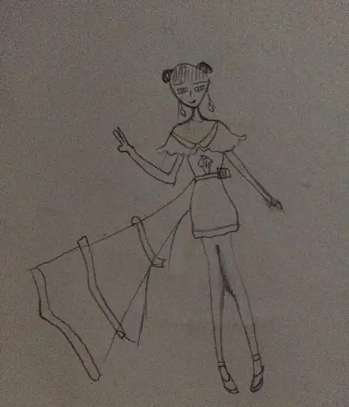 怎么样画简单的齐娜