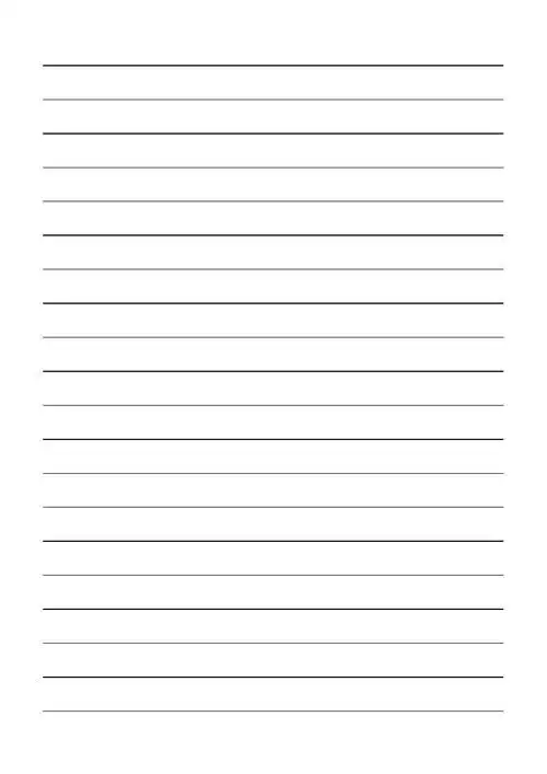 学生作业本活页纸 横格纸a4