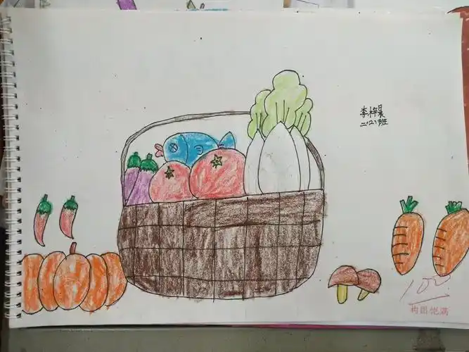 《我家的菜篮子》二(2)班