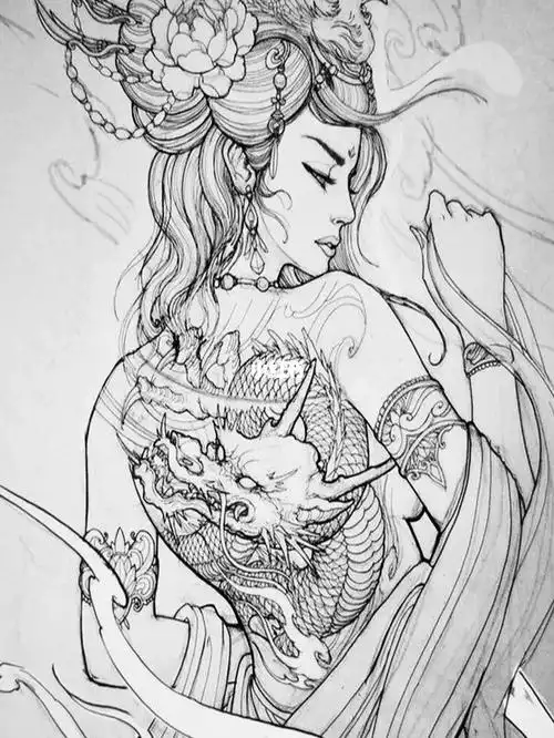 艺伎纹身_纹身_安祖纹身.刺青店攻略_美妆_彩妆_彩妆其他