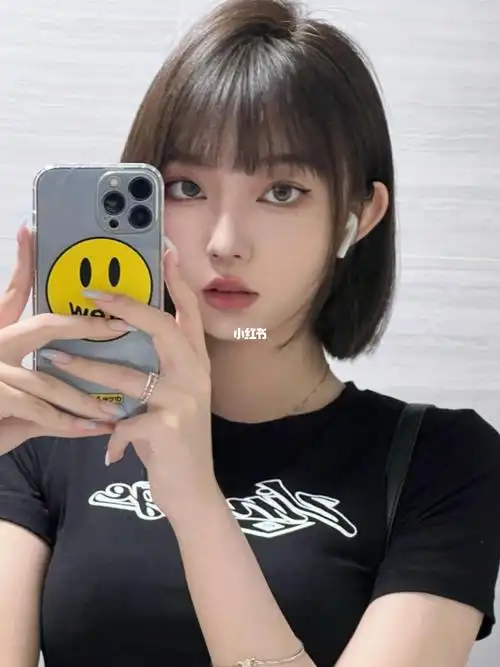 每次出门被夸到害羞的发型超a短发一刀切