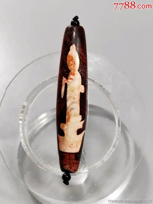 高油观音六字真言大天珠(41035)-价格:138元-se85980640-天珠-零售