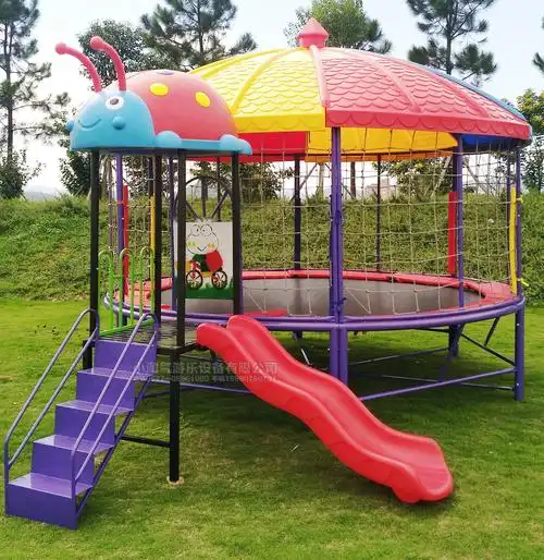 特价直销儿童户外蹦蹦床幼儿园10平方跳跳床大型户外儿童蹦弹跳床