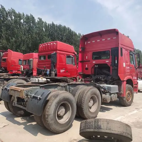 定金出口二手半挂牵引车头 豪沃半挂拖车头 非洲直销牵引卡车头