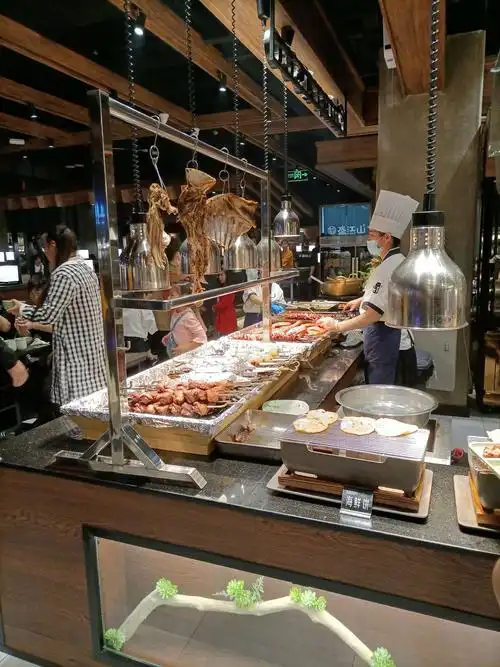 哈尔滨市盛江山炭火烤肉自助餐