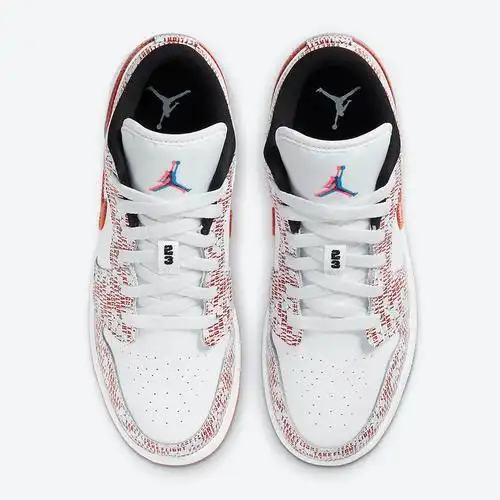 nike耐克airjordan1lowtakeflight炫彩鸳鸯篮球鞋运动鞋dd1527114