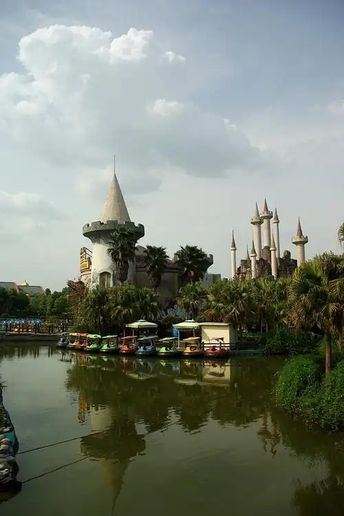 成都温江国色天香乐园随拍