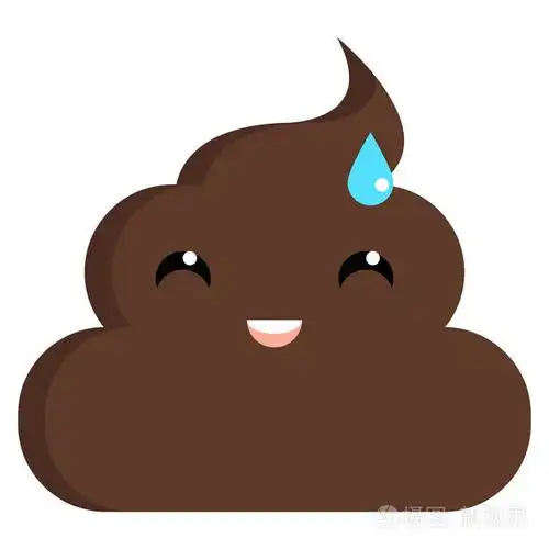 coldsweatstinkypoopshitemojiflaticonvectorsigncolor