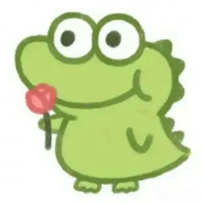 小鳄鱼头像卡通图片萌哒哒小鳄鱼图片可爱