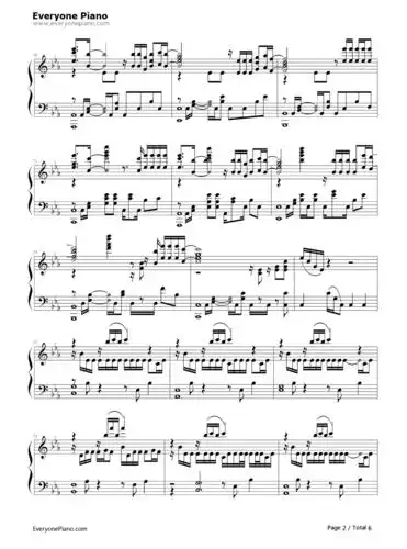 我的天空青春派主题曲钢琴谱