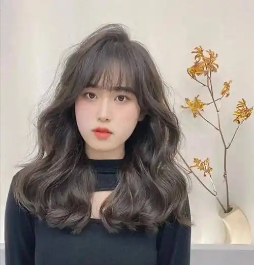 中长发"塑形烫发"气质迷人_刘海_立体感_女生