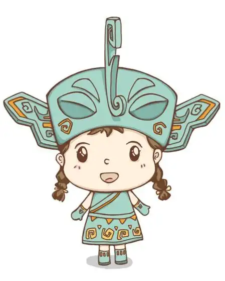 三星堆表情包设计