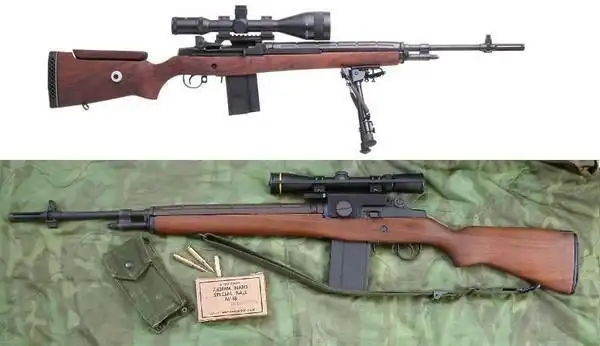 (m21步枪)沃尔德伦偏幸装有消音器的步枪,如许的步枪可以让仇敌被动