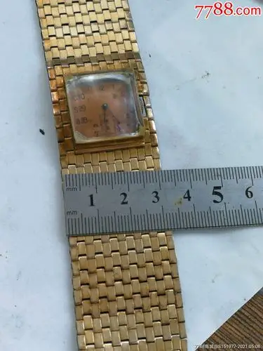民国时期12k全包金手链式小金表-手表/腕表-7788手表收藏