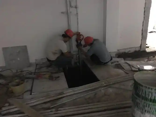 地下室集水坑水泵安装