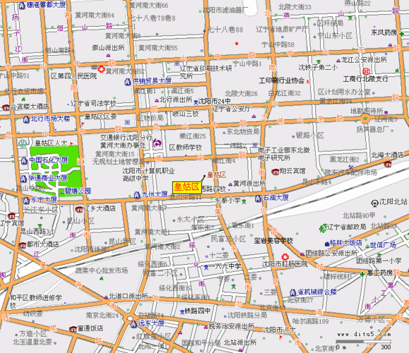 皇姑区地图全图,皇姑区地图高清版下载 - 8264户外8264.com