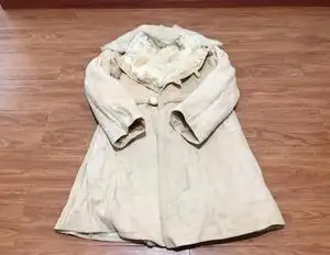 苏联 俄罗斯  北极 西伯利亚 君发 羊皮毛一体大衣