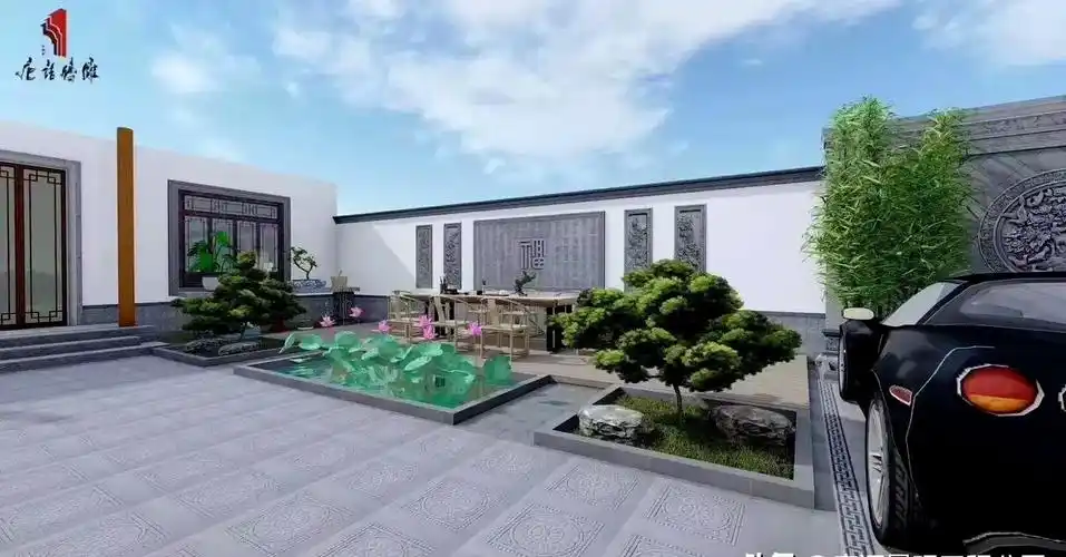 符合现代化的生活方式,院落步步皆是美景.