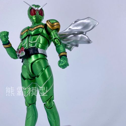 【现货秒发】带白条纹修复版大通单c假面cyclone绿色死神ko真骨雕