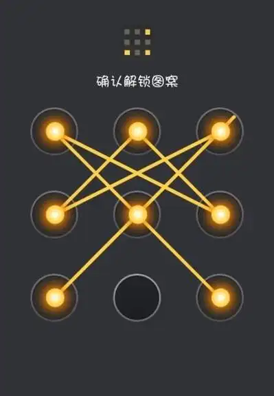 最常用的100种解锁图案(十张超酷炫手机解锁图案)