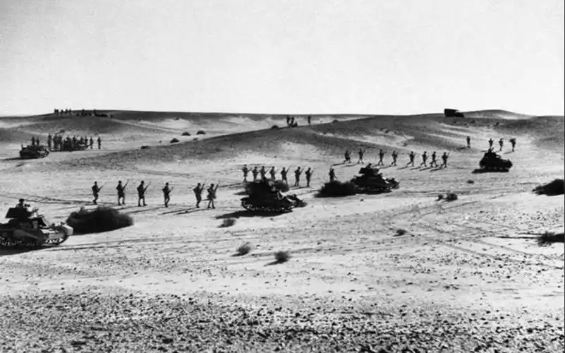 坦克大战突尼斯1943德军elguettar战役1以少胜多tankwarfaretunisia