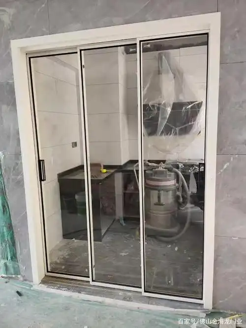 铝合金门窗厨房推拉门三联动吊趟门阳台中空玻璃移门爱林堡平开门
