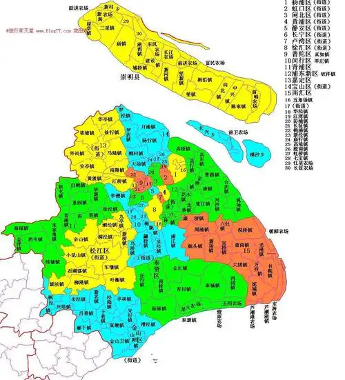2003年上海行政区划图_高清版_下载-政区地图