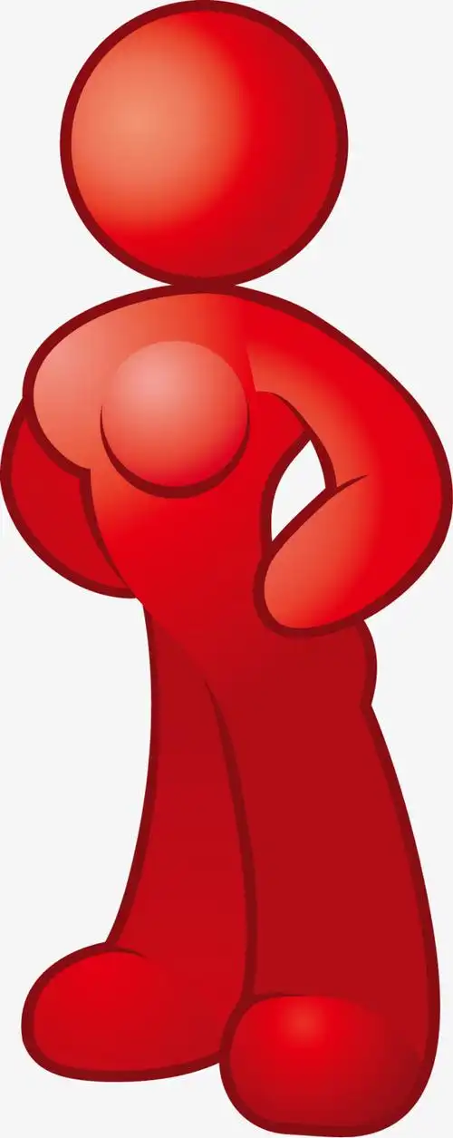 3d小人【高清装饰元素png素材】-90设计