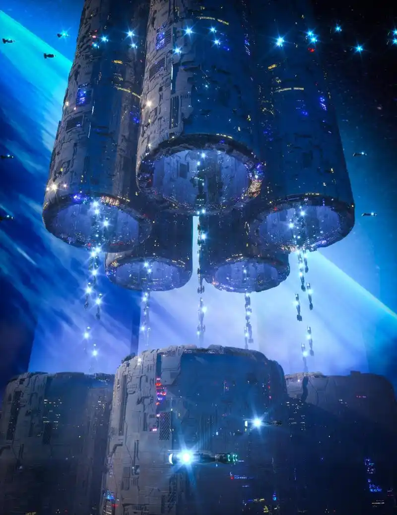 一起走进2100年未来科幻城市,科技感满满!