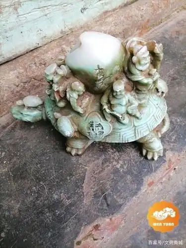 八仙长寿龟摆件赏析