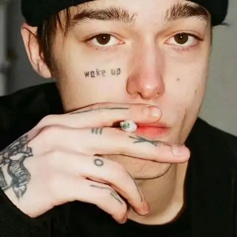 qq头像男生带纹身吸烟 男生头像图片大全 -【爱个性】