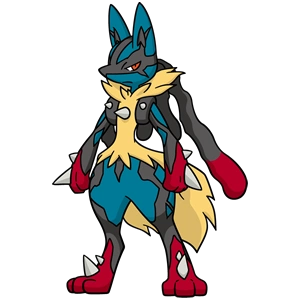 路卡利欧简笔画简单