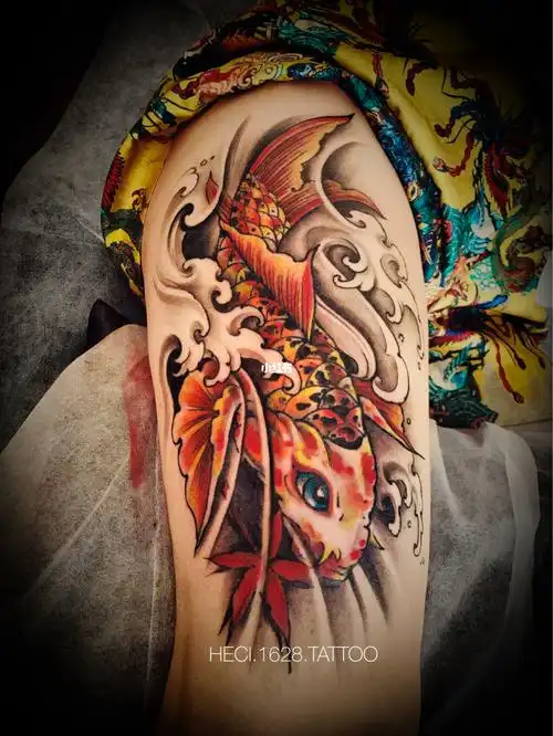 锦鲤纹身