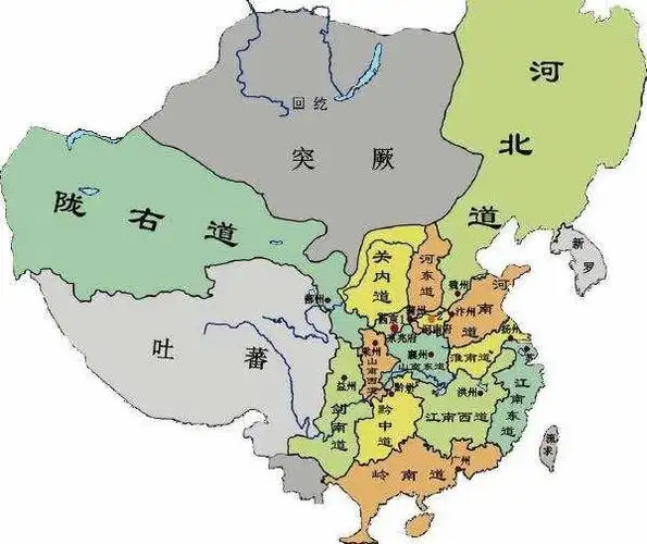 唐朝地图
