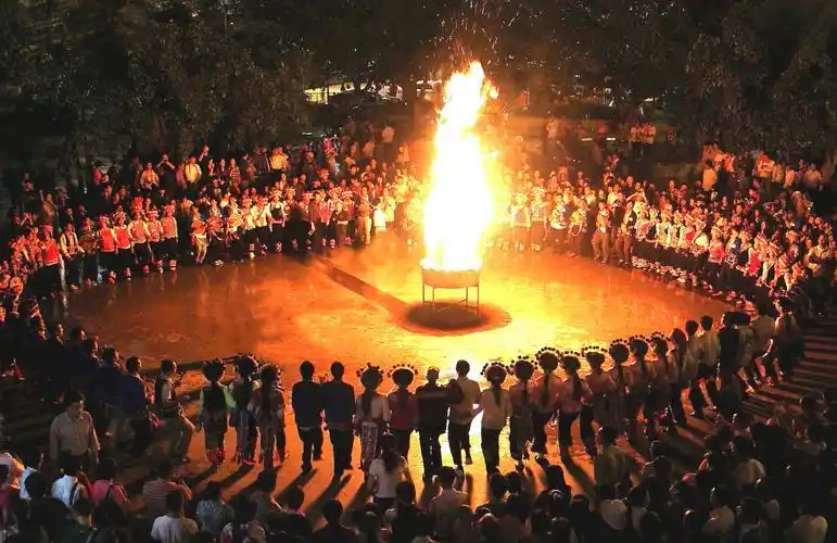 楚雄市国家级非遗代表性项目---彝族火把节——楚雄市非物质文化遗产