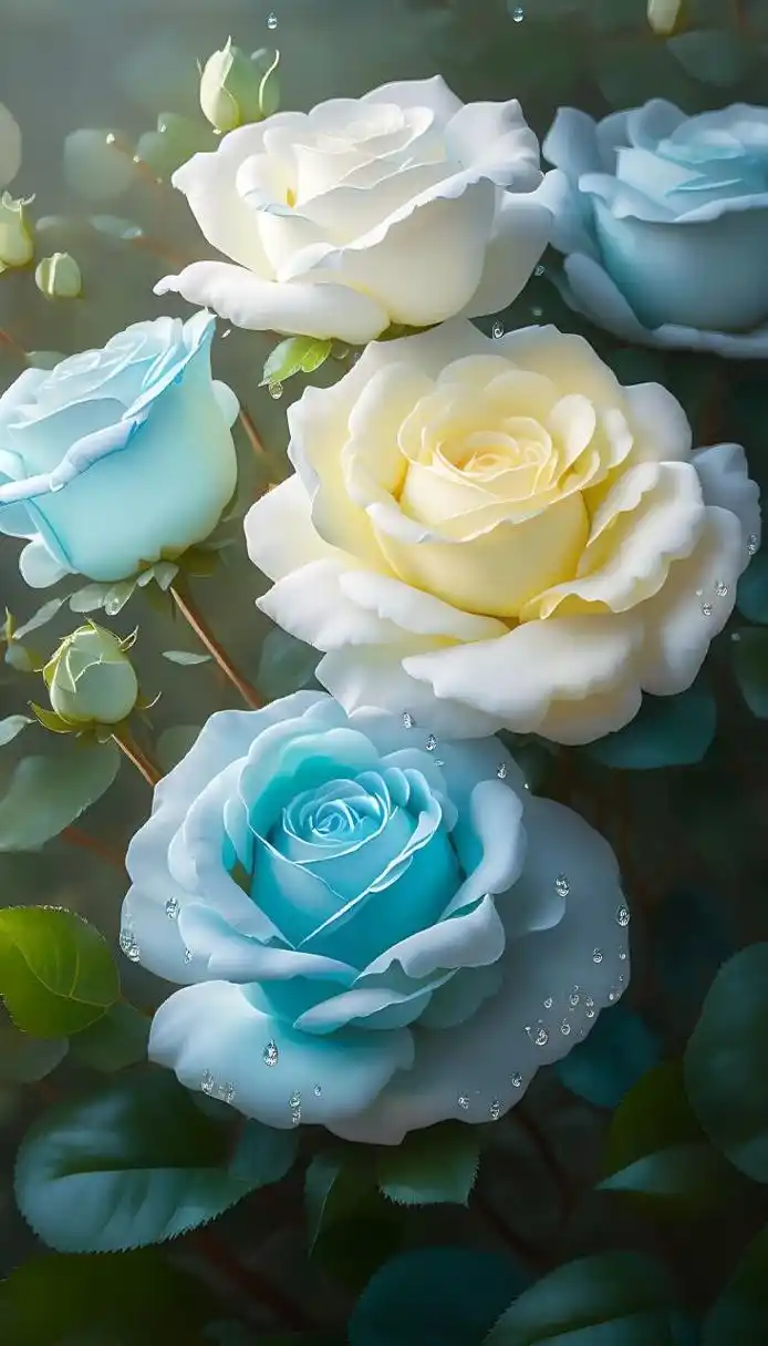 美图:双色玫瑰,浪漫和惊喜等着你.