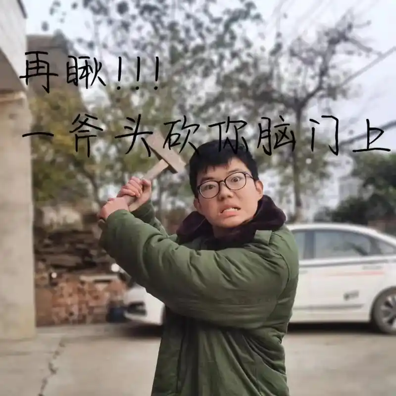 姑娘太有才华了把哥哥的表情包p的个个都是精品