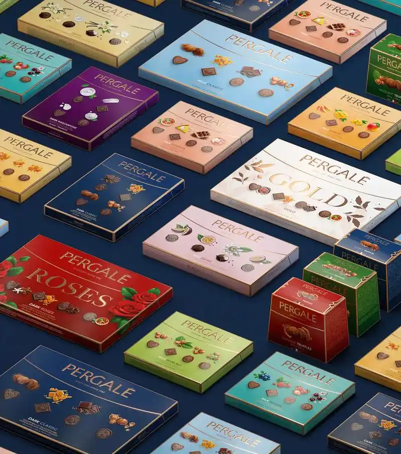 巧克力糖果插图包装巧克力包装设计